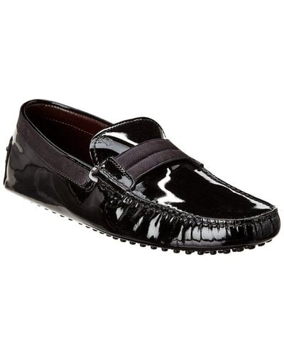 Tod's Gommino Patent Loafer - Black
