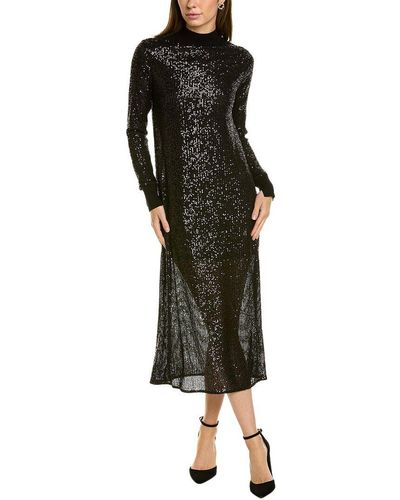 AllSaints Juela Wool Dress - Black