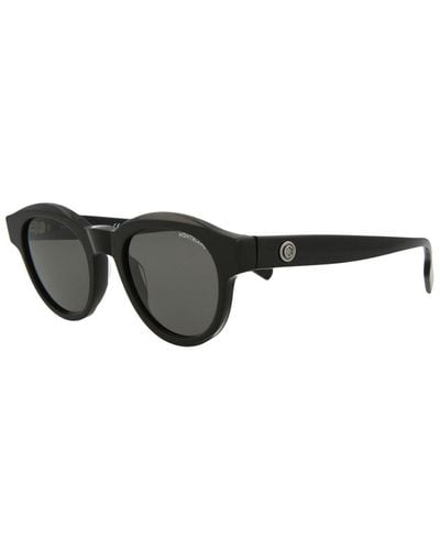 Montblanc Mb0200s 50mm Sunglasses - Black