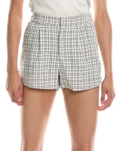 Bishop + Young Bishop + Young Parker Pleated Short - White