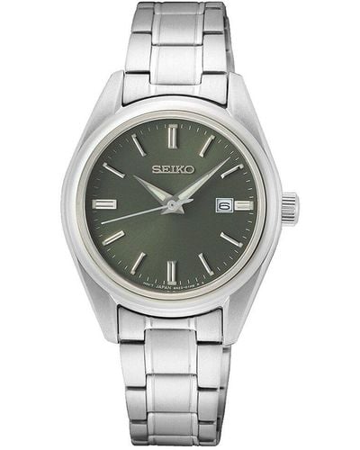Seiko Classic Watch - Gray
