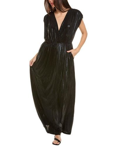Elan Slit Maxi Dress - Black