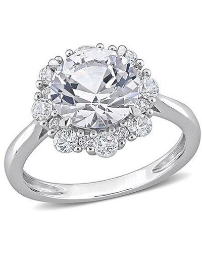 Rina Limor 10k 4.29 Ct. Tw. White Sapphire Ring