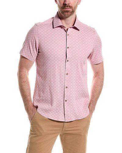 Paisley & Gray Soleil Slim Fit Shirt - Pink