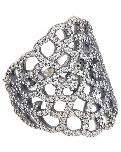 Pandora 18k cz honeycomb lace ring discount