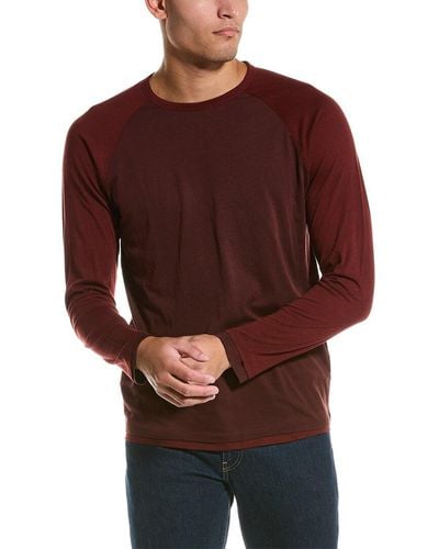 Vince Double Layer T-shirt - Red
