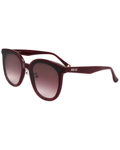 Anna Sui As2210 66mm Sunglasses - Brown