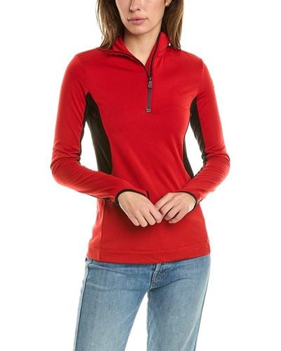 Moncler 1/4-zip Pullover - Red
