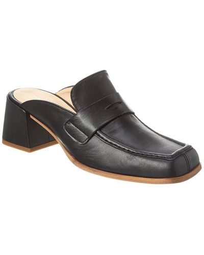 INTENTIONALLY ______ Prof Leather Loafer - Black