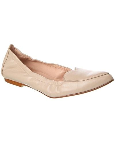 French Sole Claudia Leather Flat - Pink