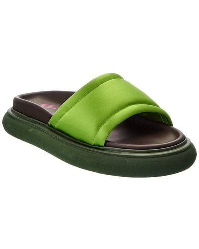 Green The Attico Flats and flat shoes for Women | Lyst