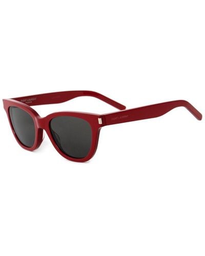 Saint Laurent Sl51 51mm Sunglasses - Red