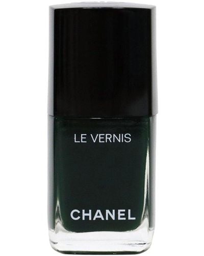 Chanel 0.46Oz Nail Polish #582 Fiction - Black