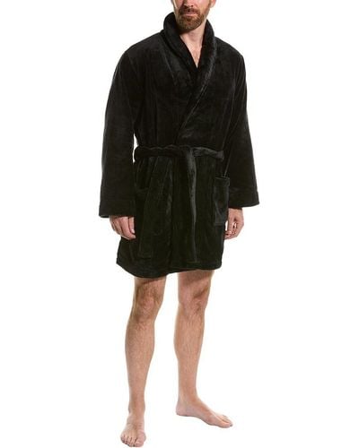 Hom Plush Robe - Black