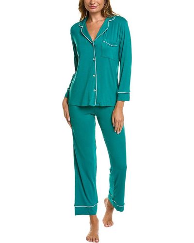 Hale Bob 2pc Pajama Pant Set - Green