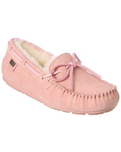Pink Loafers and moccasins for Women | Lyst