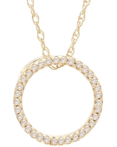 Monary 14k Diamond Necklace - Metallic