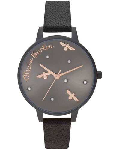 Olivia Burton Pearly Queen Watch - Gray