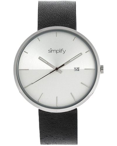 Simplify Unisex The 6400 Watch - Gray