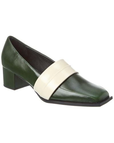 INTENTIONALLY ______ Pep Leather Pump - Green