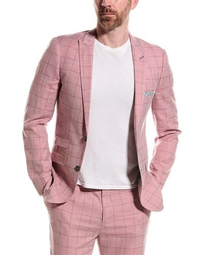 Paisley & Gray Ashton Slim Fit Jacket - Pink