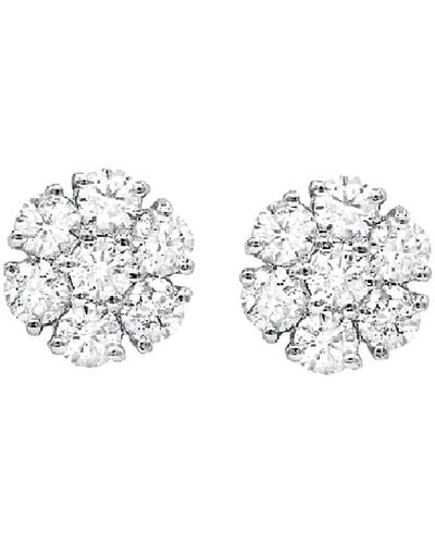 Diana M. Jewels Fine Jewelry 14k 0.50 Ct. Tw. Diamond Studs - Metallic