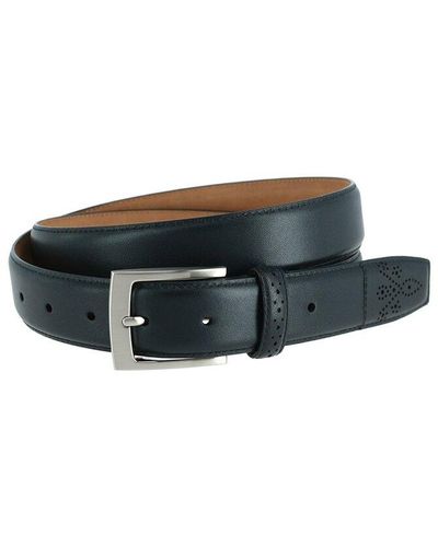 Trafalgar Leather Belt - Black