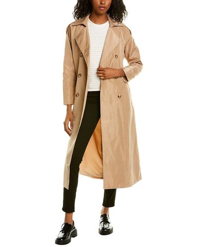 Pascale La Mode Trench Coat - Brown