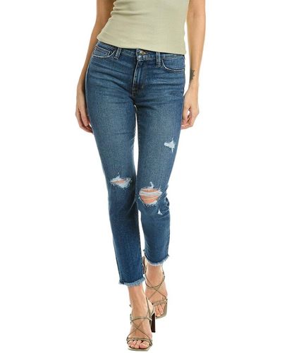 Hudson Jeans Natalie Harlow Mid Rise Super Kinny Jean - Blue