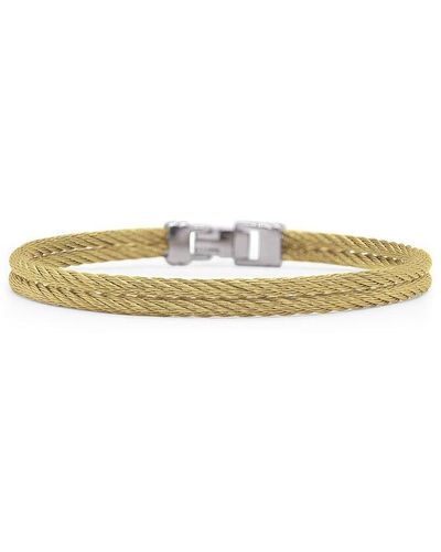 Alor Classique Stainless Steel Bracelet - White