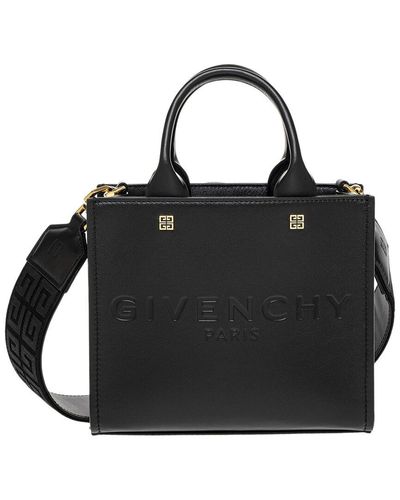 Givenchy G-tote Mini Leather Tote - Black