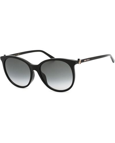 Jimmy Choo Ilana/f/sk 57mm Sunglasses - Black