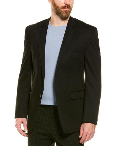 Perry Ellis Slim Fit Suit Jacket - Black