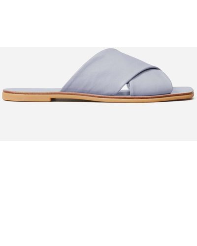 Everlane The Day Crossover Sandal - Blue