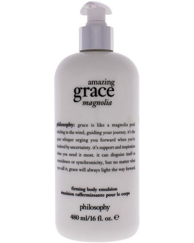 Philosophy 16Oz Amazing Grace Magnolia Firming Body Emulsion - White