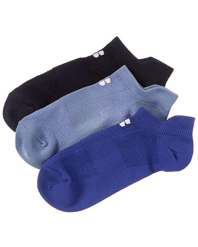 Sweaty Betty 3pk Lightweight Sneaker Socks - Blue