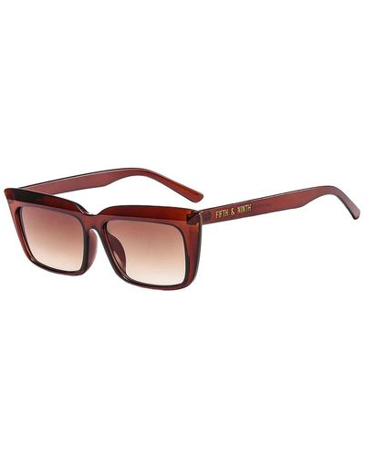 Fifth & Ninth Harlow 56mm Sunglasses - Brown