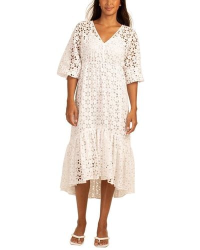 Trina Turk Golden Gate Midi Dress - Natural