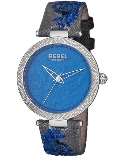 Rebel Brooklyn Carroll Gardens Watch - Blue