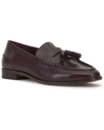 Vince Camuto Chiamry Leather Loafer - Brown
