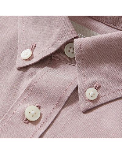 Everlane The Standard Fit Performance Air Oxford Shirt - Pink