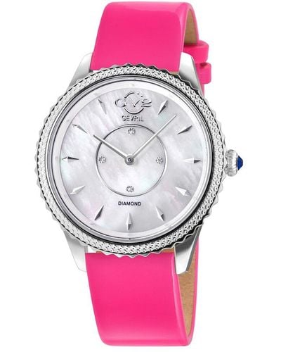 Gv2 Siena Diamond Watch - Pink