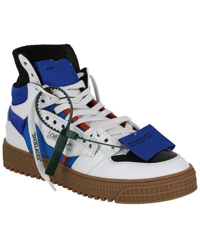 Off-White c/o Virgil Abloh Off-whitetm 3.0 Off Court Leather Sneaker - Blue