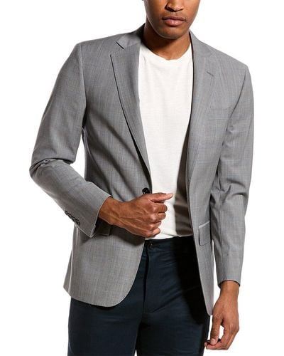 Brooks Brothers Regent Fit Wool-blend Jacket - Gray