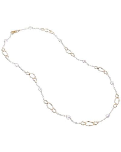 Marco Bicego Marrakech Onde 18k 5-6mm Pearl Necklace - Natural