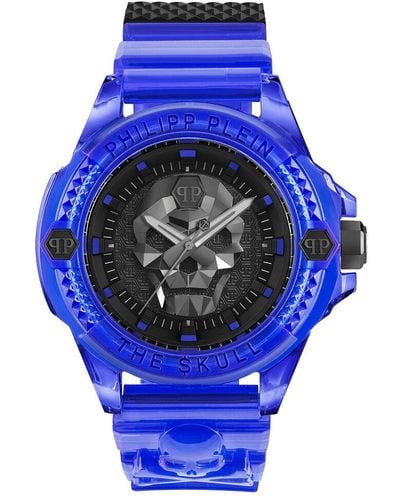 Philipp Plein The $kull Synthetic Watch - Blue