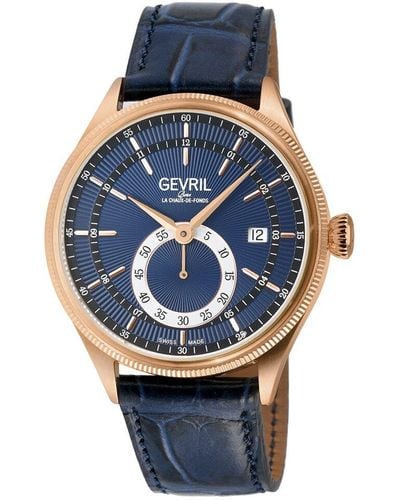 Gevril Empire Watch - Blue