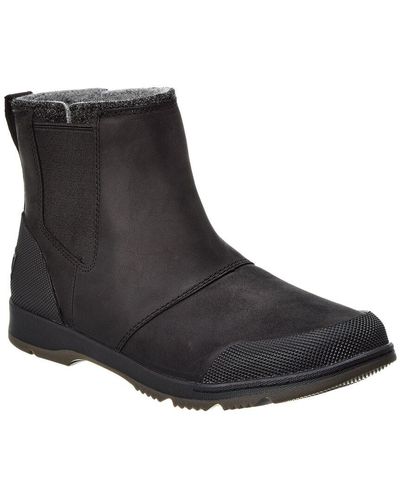 Sorel Ankeny Ii Leather Chelsea Boot - Black