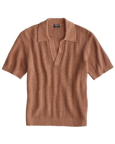 Todd Synder X Champion Polo Shirt - Brown