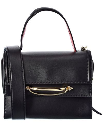 Alexander McQueen The Story Small Leather Tote - Black